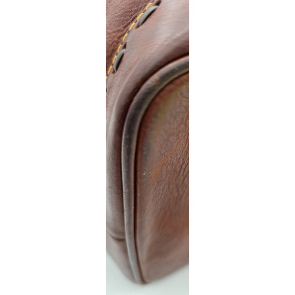 Dooney‎ And Bourke Large Forentine Bucket Purse Chestnut Pre Loved #0273 - Picture 6 of 16